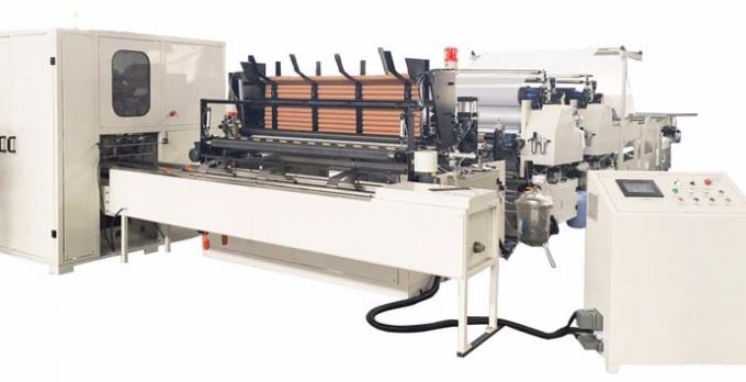 Tessuto di toilette di riavvolgimento del Wallboard dello SpA che prende posizione della macchina 7.5KW 2 11