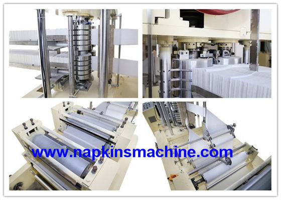 Goffratrice del tovagliolo del rotolo enorme, 3000 pezzi/Min Tissue Paper Production Machine