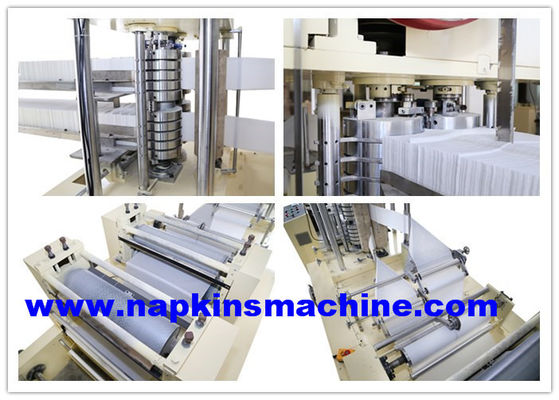 2 strati hanno laminato la piegatrice del tovagliolo, 2200 strati/Min Tissue Folder