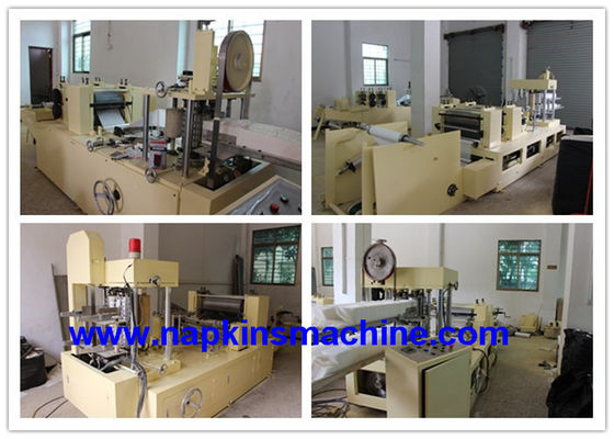 7.5KW L strati/Min Paper Napkin Machine del popolare 1000/piegatrice del tessuto