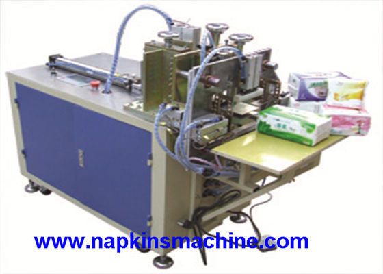 15 pacchetti/Min Napkin Packing Machine, impacchettatrice della carta velina di controllo dello SpA