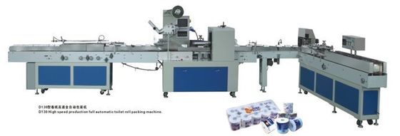 Impacchettatrice del rotolo di carta igienica dello SpA di 10 Rolls Siemens/macchina fabbricazione del rotolo di carta igienica