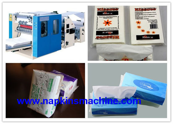 60 macchina di fabbricazione di carta del fazzoletto per il trucco del tovagliolo di m./min 380V