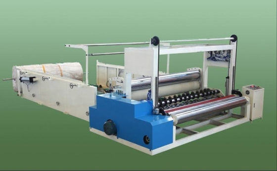 Macchina di taglio del rotolo di carta igienica e macchina di riavvolgimento per rotolo industriale