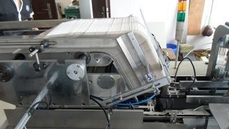 Macchina imballatrice del contenitore di carta del fazzoletto per il trucco (macchina automatica di sigillamento della scatola) per lo spostamento del fazzoletto per il trucco del contenitore di cubo