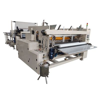 200 m./taglierina automatica minima Rewinder del rotolo 380V/macchina fabbricazione del tessuto