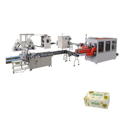 100 disegnano/Min Tissue Paper Maker, linea di produzione del fazzoletto per il trucco dello SpA di dimensione di 210mm