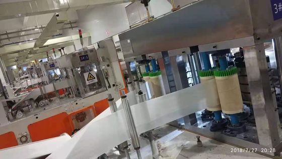 5.5KW 3000 strati/Min Lunch Napkin Embossing Machine