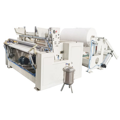 Rotolo di carta igienica pneumatico di Rewinder HMI che fa macchina 500m/Min