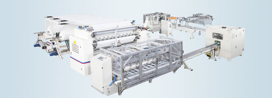 Piegatura di conteggio pneumatica della macchina di carta V del fazzoletto per il trucco 11KW