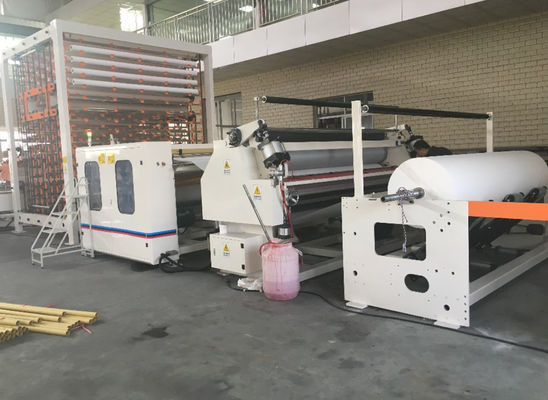 200m/ Macchina minima 7.5KW del rotolo della carta velina di larghezza di 3500mm con il taglio
