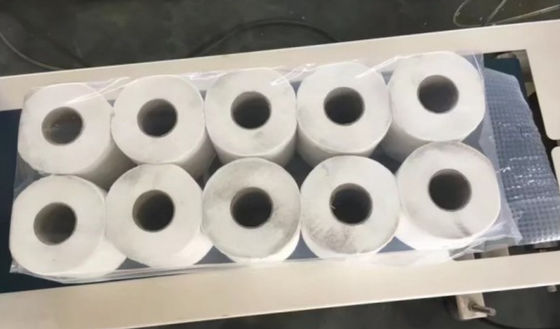 Tessuto di toilette di larghezza di HMI 3500mm che fa lo SpA di Siemens del rotolo della macchina 76mm