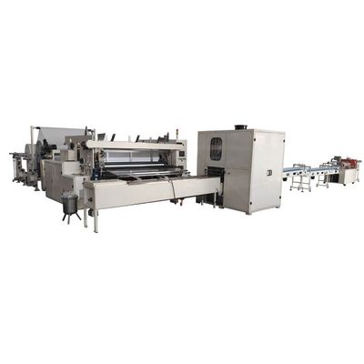 un rotolo di carta igienica perforato larghezza minima di 2000mm/da 200 m. che fa macchina